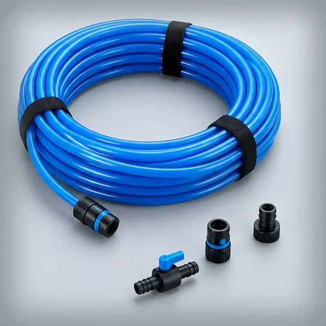 Water-Fed Hose and Fittings Kit 25m